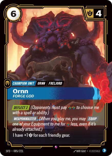 CardboardCrack - Ornn - Forge God - Spiritforged (SPF)