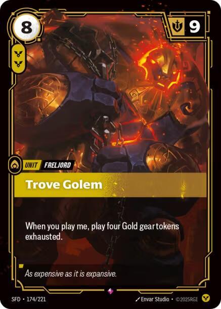 CardboardCrack - Trove Golem - Spiritforged (SPF)