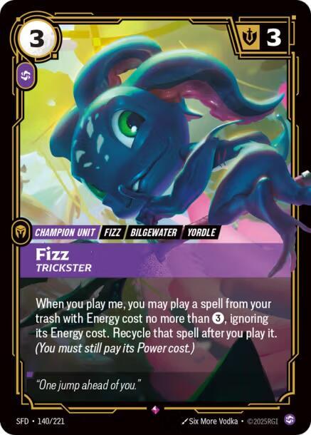 CardboardCrack - Fizz - Trickster - Spiritforged (SPF)