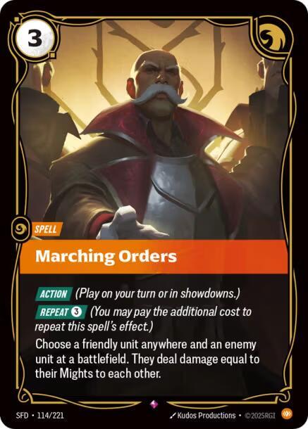 CardboardCrack - Marching Orders - Spiritforged (SPF)