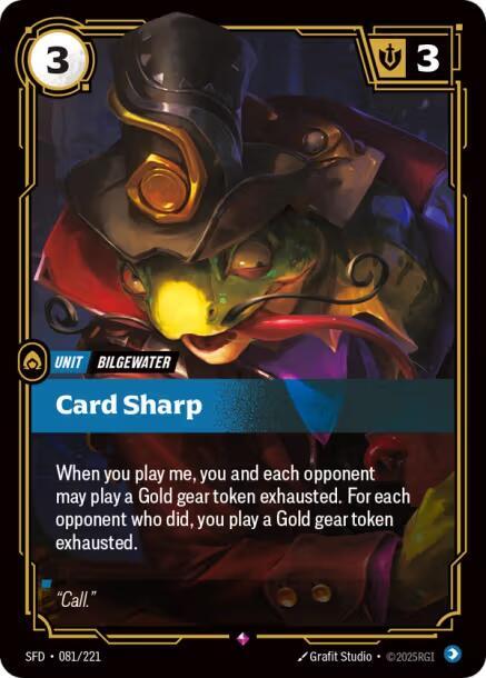 CardboardCrack - Card Sharp - Spiritforged (SPF)