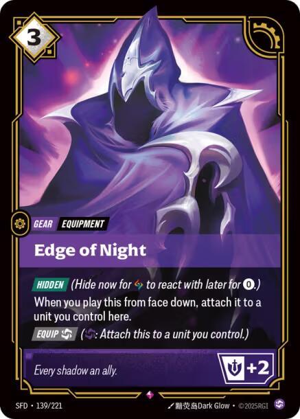 CardboardCrack - Edge of Night - Spiritforged (SPF)