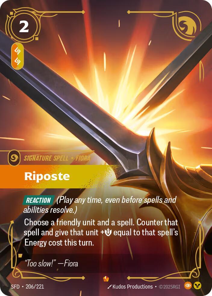 CardboardCrack - Riposte - Spiritforged (SPF)
