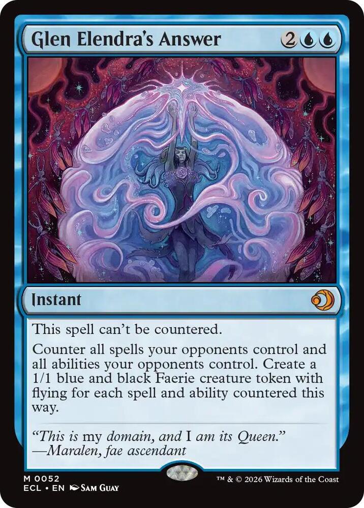 CardboardCrack - Glen Elendra's Answer - Lorwyn Eclipsed (ECL)