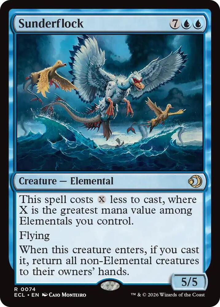 CardboardCrack - Sunderflock - Lorwyn Eclipsed (ECL)