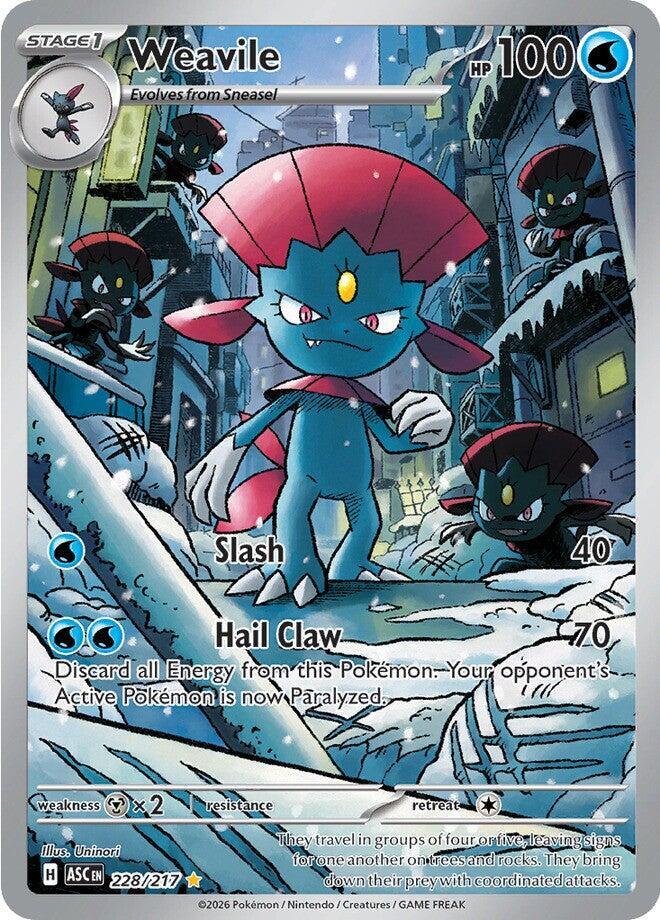 CardboardCrack - Weavile - 228/217 - ME: Ascended Heroes (ASC)