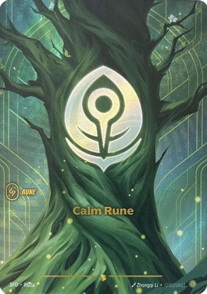 CardboardCrack - Calm Rune (Alternate Art) - Spiritforged (SFD)
