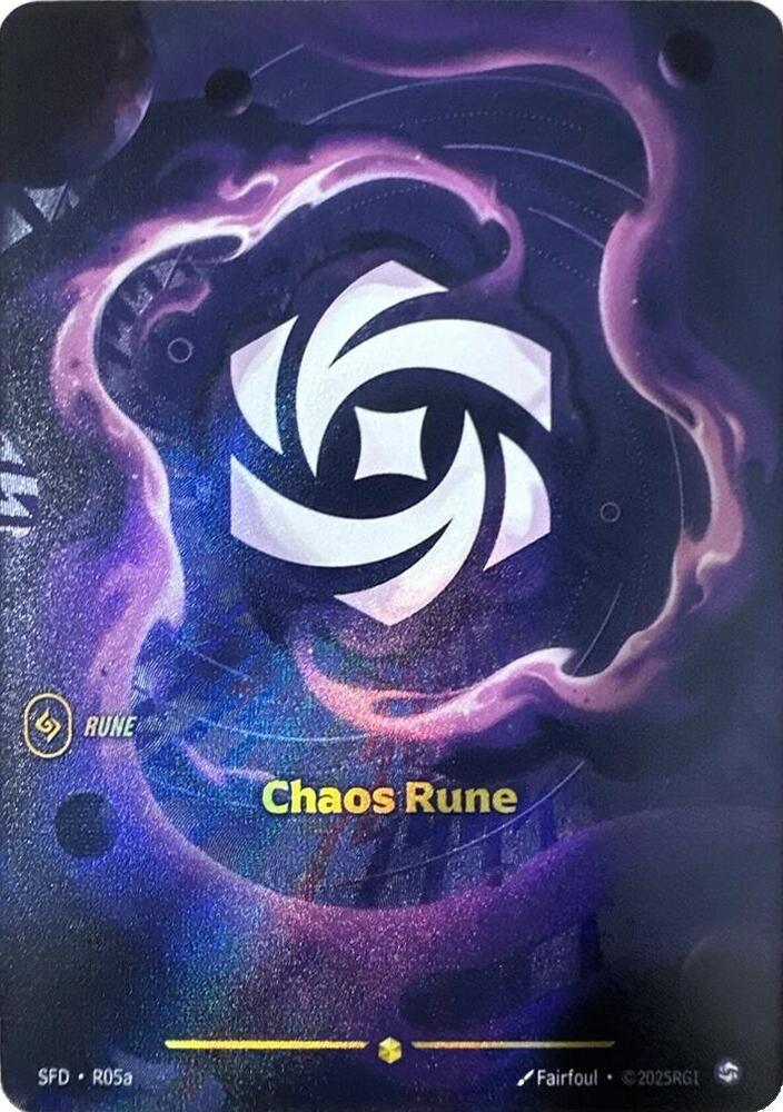 CardboardCrack - Chaos Rune (Alternate Art) - Spiritforged (SPF)