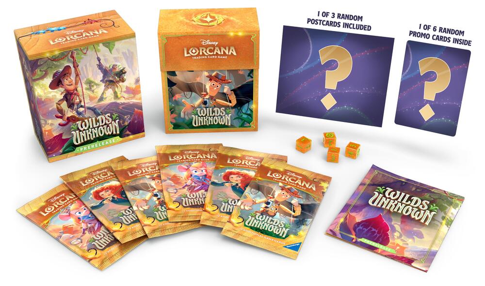CardboardCrack - Disney Lorcana: Wilds Unknown Prerelease Box