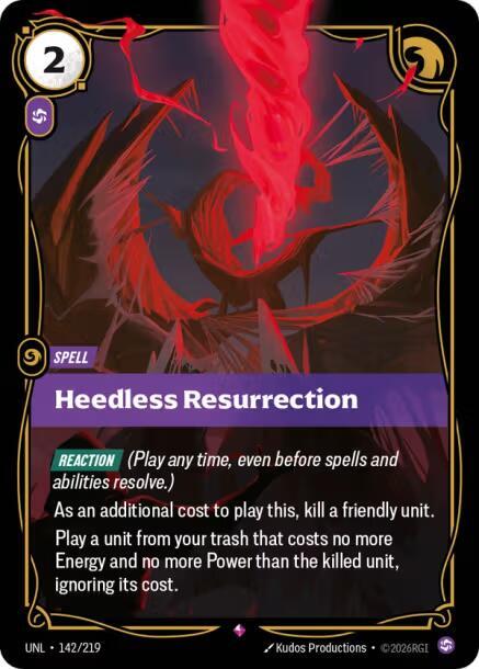 CardboardCrack - Heedless Resurrection - Unleashed (UNL)