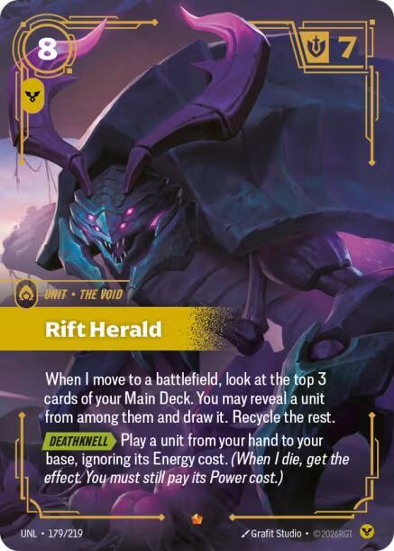 CardboardCrack - Rift Herald - Unleashed (UNL)