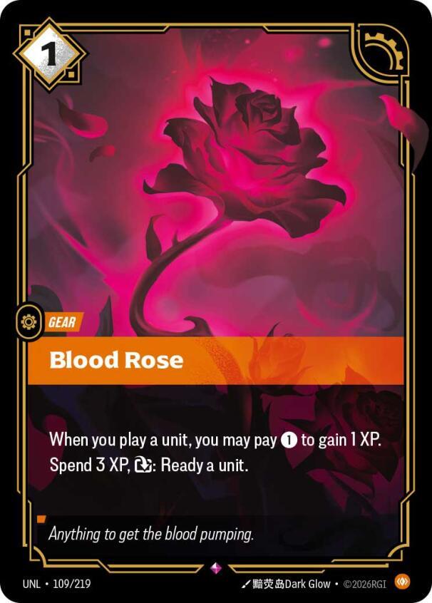 CardboardCrack - Blood Rose - Unleashed (UNL)