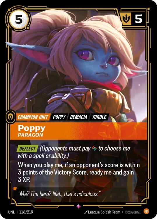 CardboardCrack - Poppy - Paragon - Unleashed (UNL)