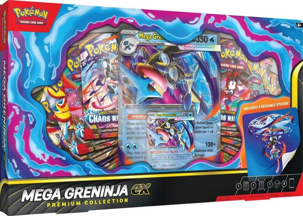 CardboardCrack - Mega Greninja ex Premium Collection