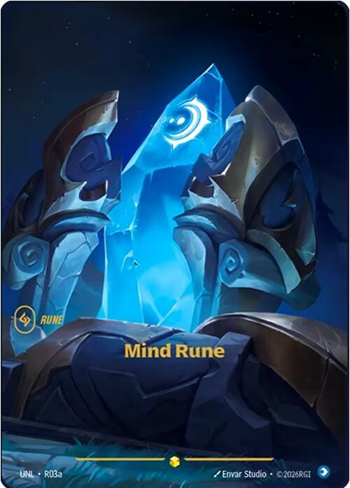 CardboardCrack - Mind Rune (R03a) - Unleashed (UNL)