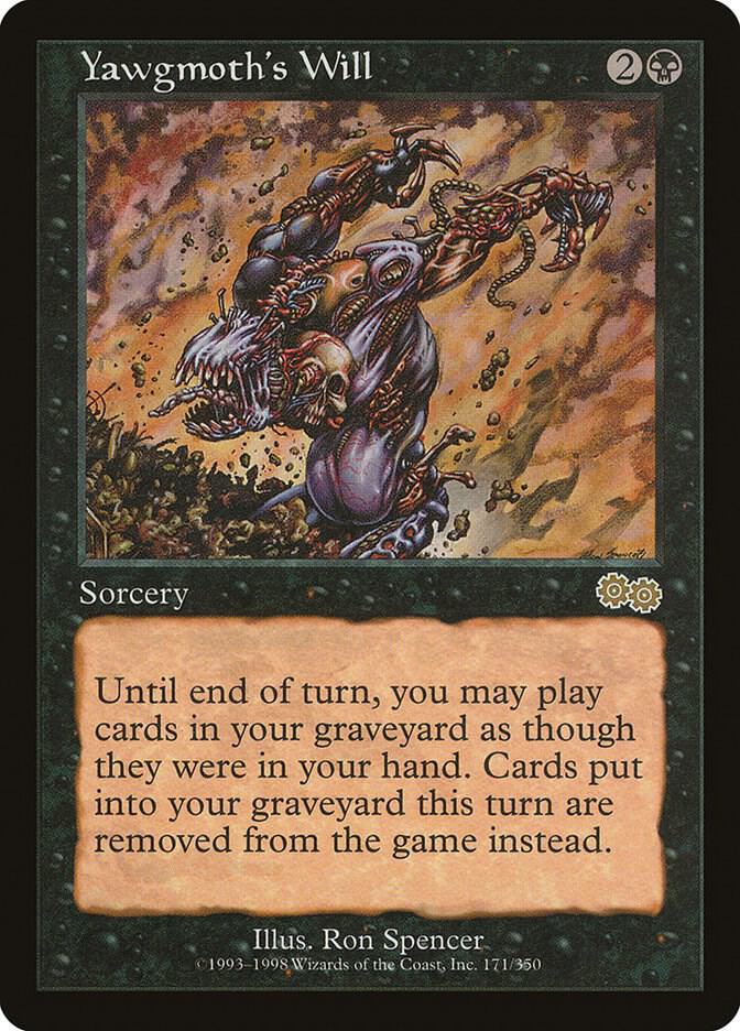 CardboardCrack - Yawgmoth's Will - Urza's Saga (USG)