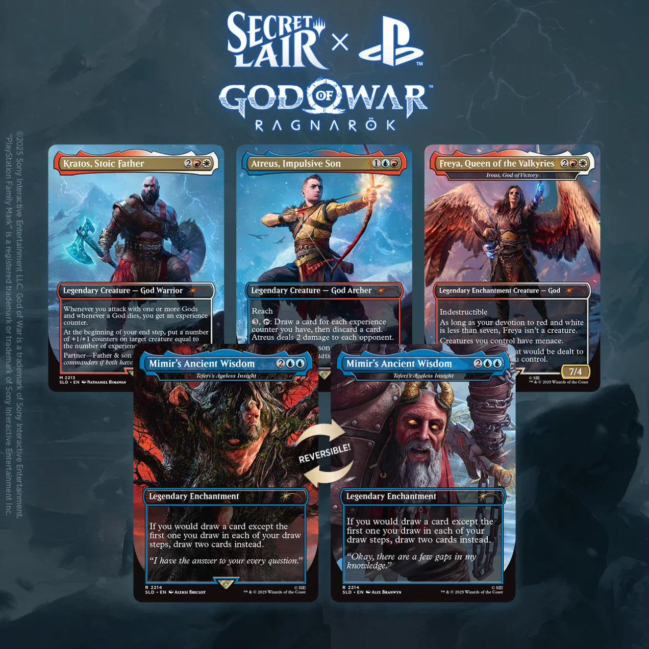 CardboardCrack - Secret Lair x God of War: Norse