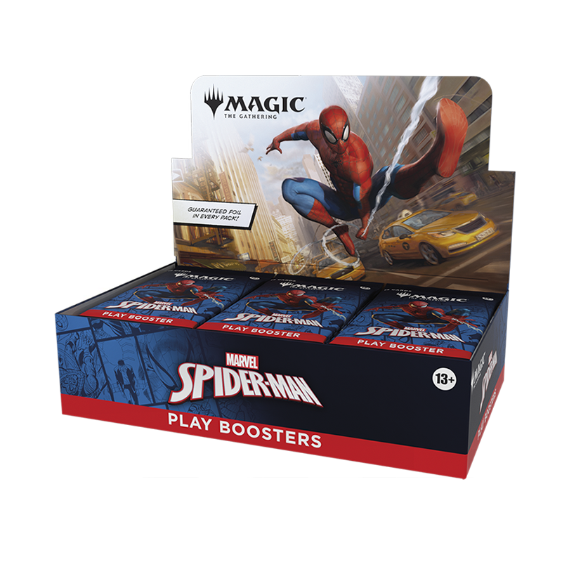 CardboardCrack - MTG Marvel’s Spider-Man Play Booster Display