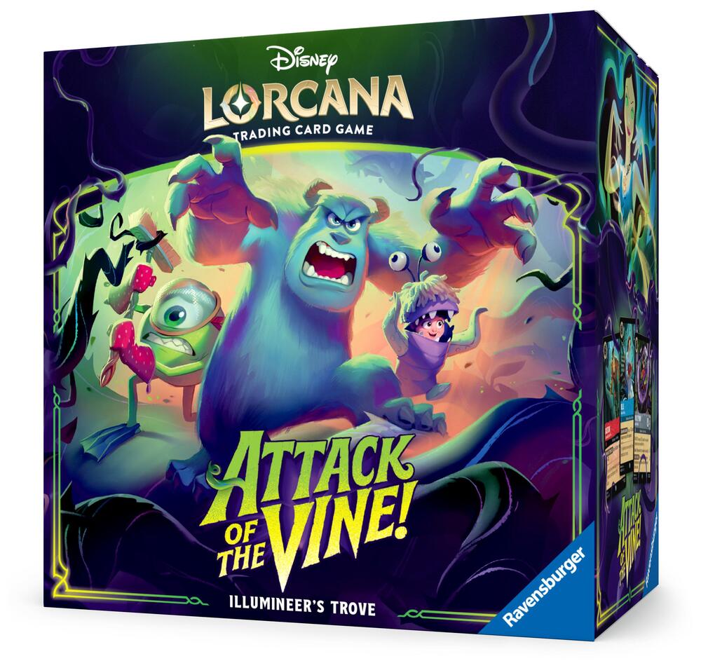 CardboardCrack - Disney Lorcana: Attack of the Vine! Illumineer's Trove *PREORDER*