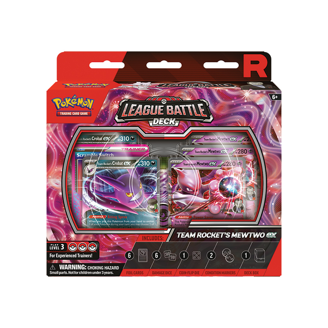 CardboardCrack - Pokemon TCG: Team Rocket's Mewtwo ex League Battle Deck