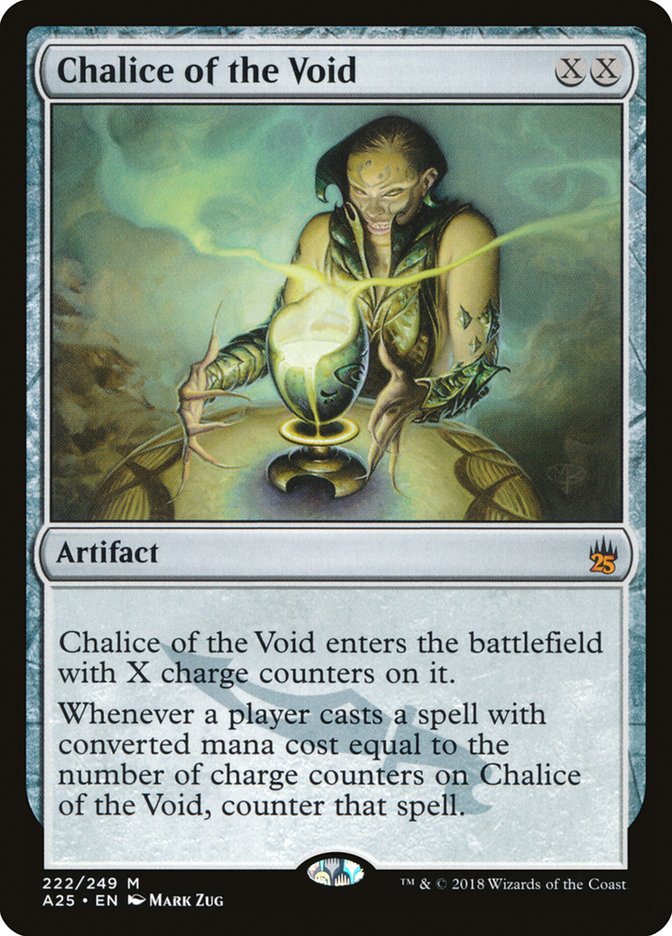CardboardCrack - Chalice of the Void - Masters 25 (A25) - FOIL