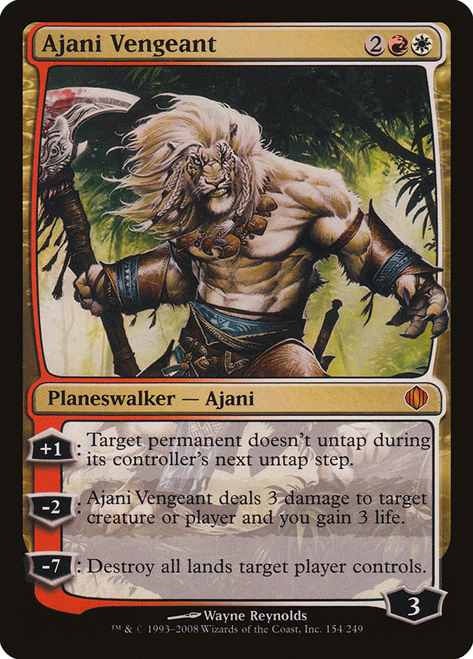 CardboardCrack - Ajani Vengeant - Shards of Alara (ALA)