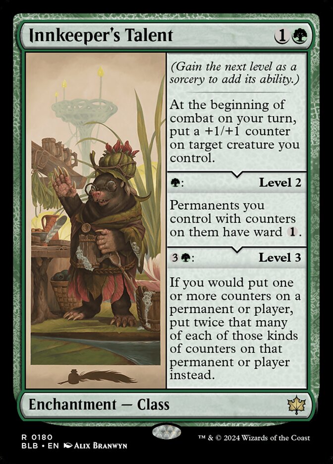 CardboardCrack - Innkeeper's Talent - Bloomburrow (BLB) - FOIL