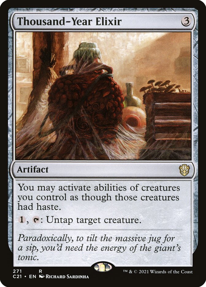 CardboardCrack - Thousand-Year Elixir - Commander 2021 (C21)
