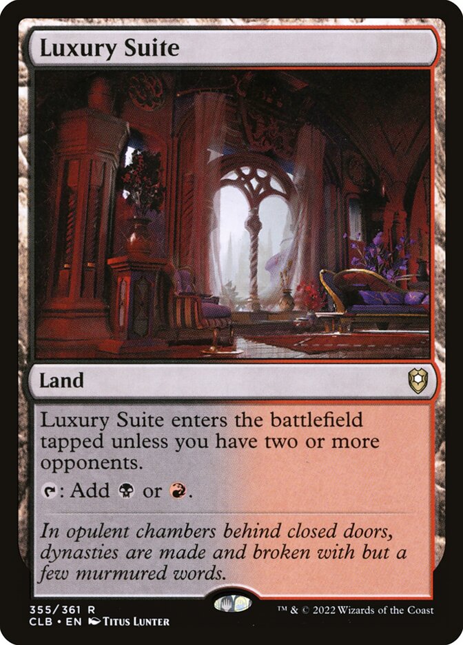CardboardCrack - Luxury Suite - Commander Legends: Battle for Baldur's Gate (CLB)