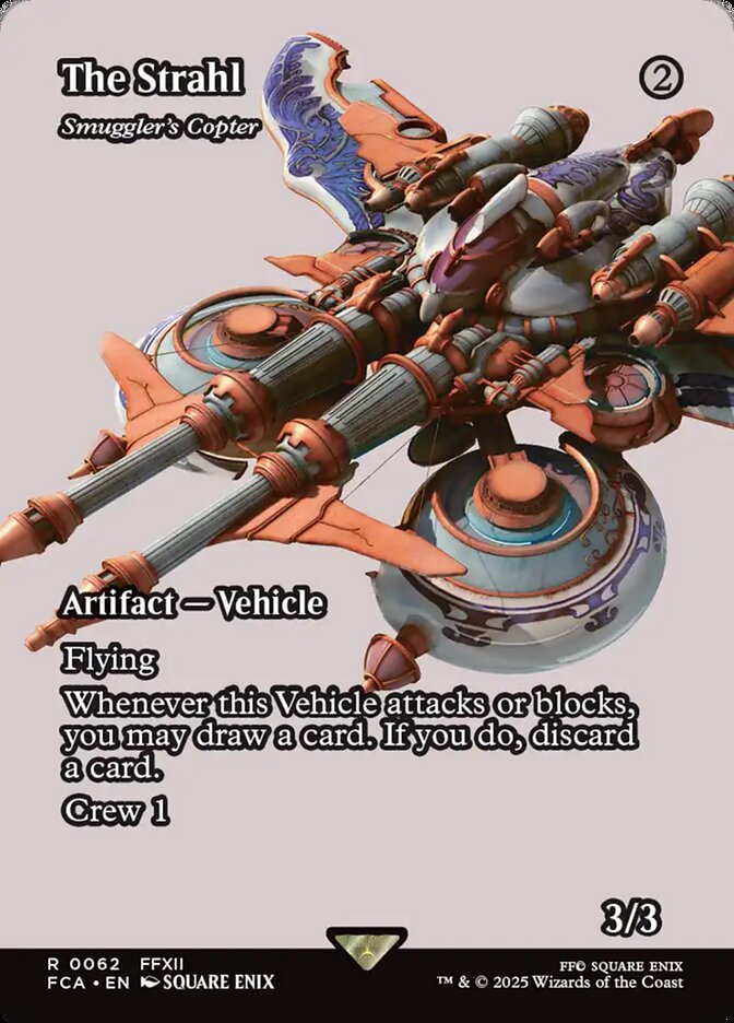 CardboardCrack - The Strahl - Smuggler's Copter (Showcase) - FINAL FANTASY: Through the Ages (FCA) - FOIL