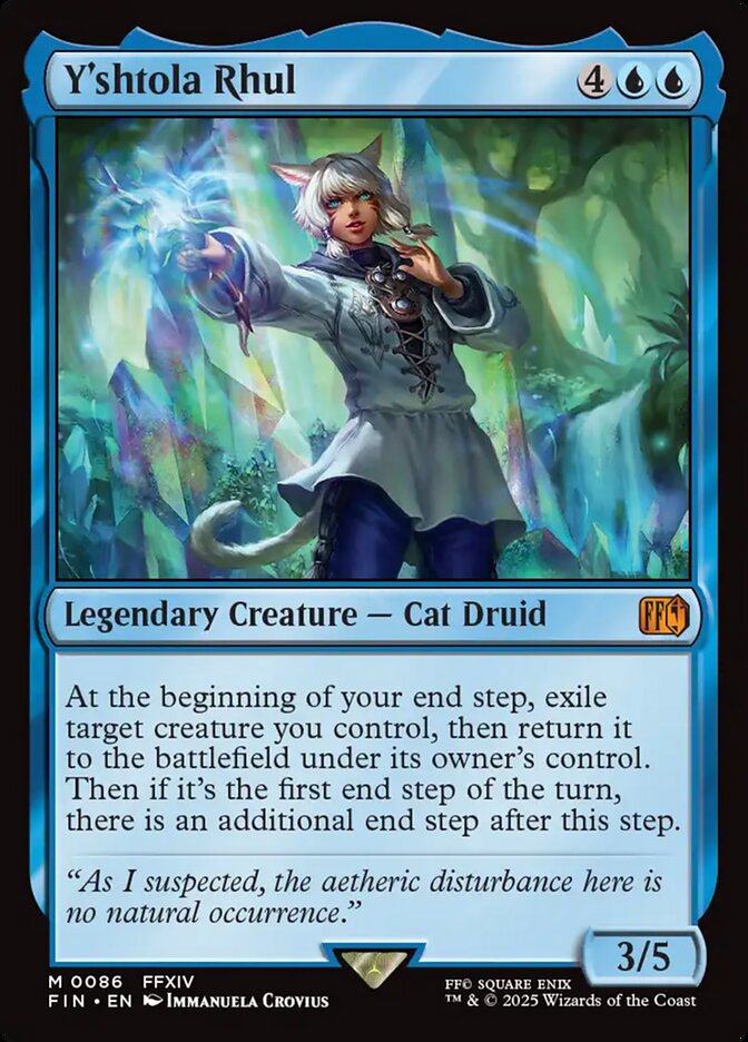 CardboardCrack - Y'shtola Rhul - FINAL FANTASY (FIN) - FOIL