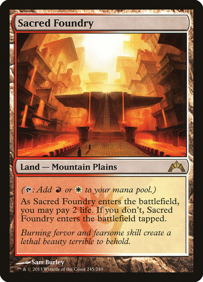 CardboardCrack - Sacred Foundry - Gatecrash (GTC)