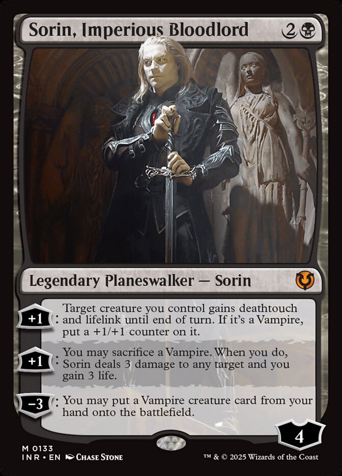CardboardCrack - Sorin, Imperious Bloodlord - Innistrad Remastered (INR)