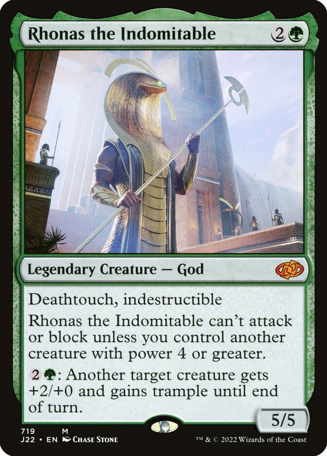 CardboardCrack - Rhonas the Indomitable - Jumpstart 2022 (J22)