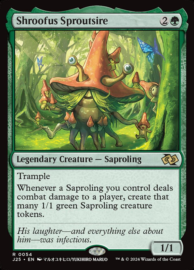 CardboardCrack - Shroofus Sproutsire (Anime) - Foundations Jumpstart (J25)