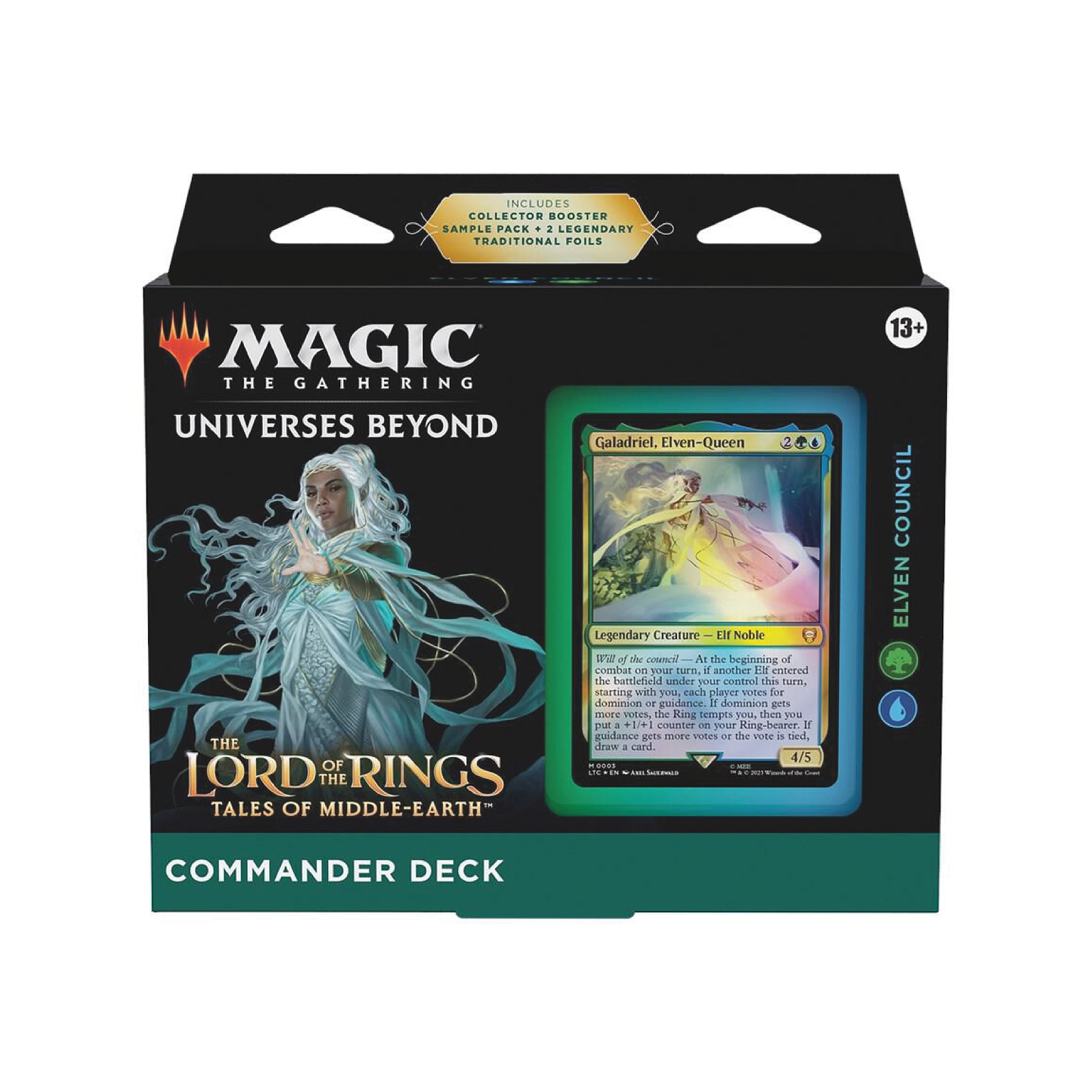 CardboardCrack - The Lord of the Rings: Tales of Middle-earth Commander Deck - Elven Council