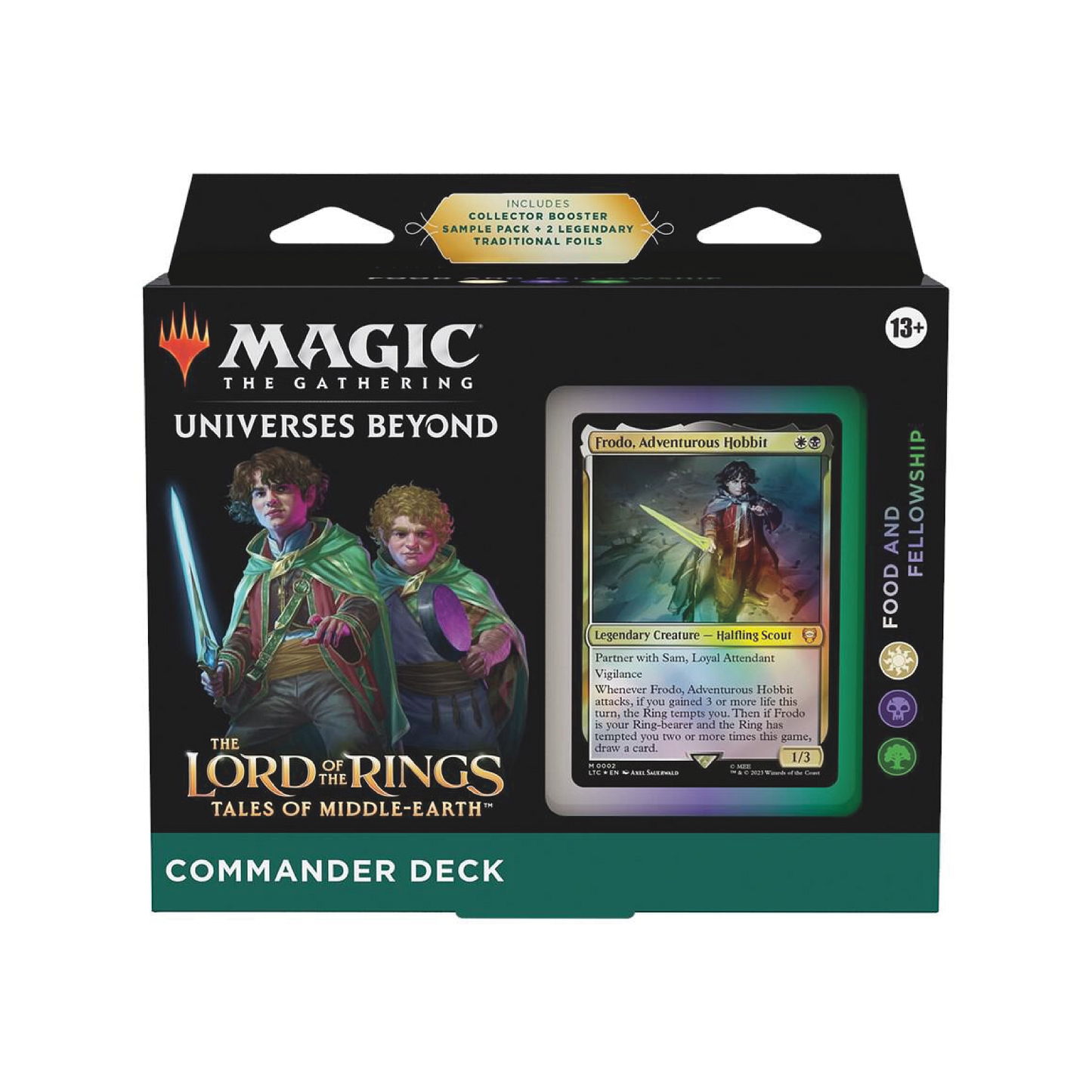 CardboardCrack - The Lord of the Rings: Tales of Middle-earth Commander Deck - Food and Fellowship