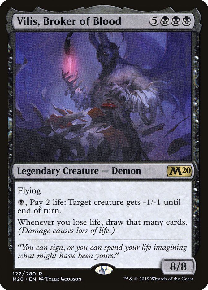 CardboardCrack - Vilis, Broker of Blood - Core Set 2020 (M20)