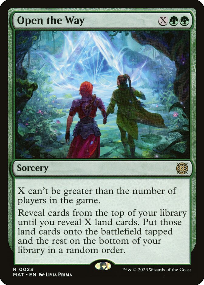 CardboardCrack - Open the Way - March of the Machine: The Aftermath (MAT) - FOIL