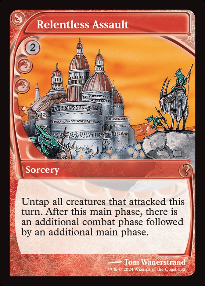 CardboardCrack - Relentless Assault (Future Sight) - Mystery Booster 2 (MB2)