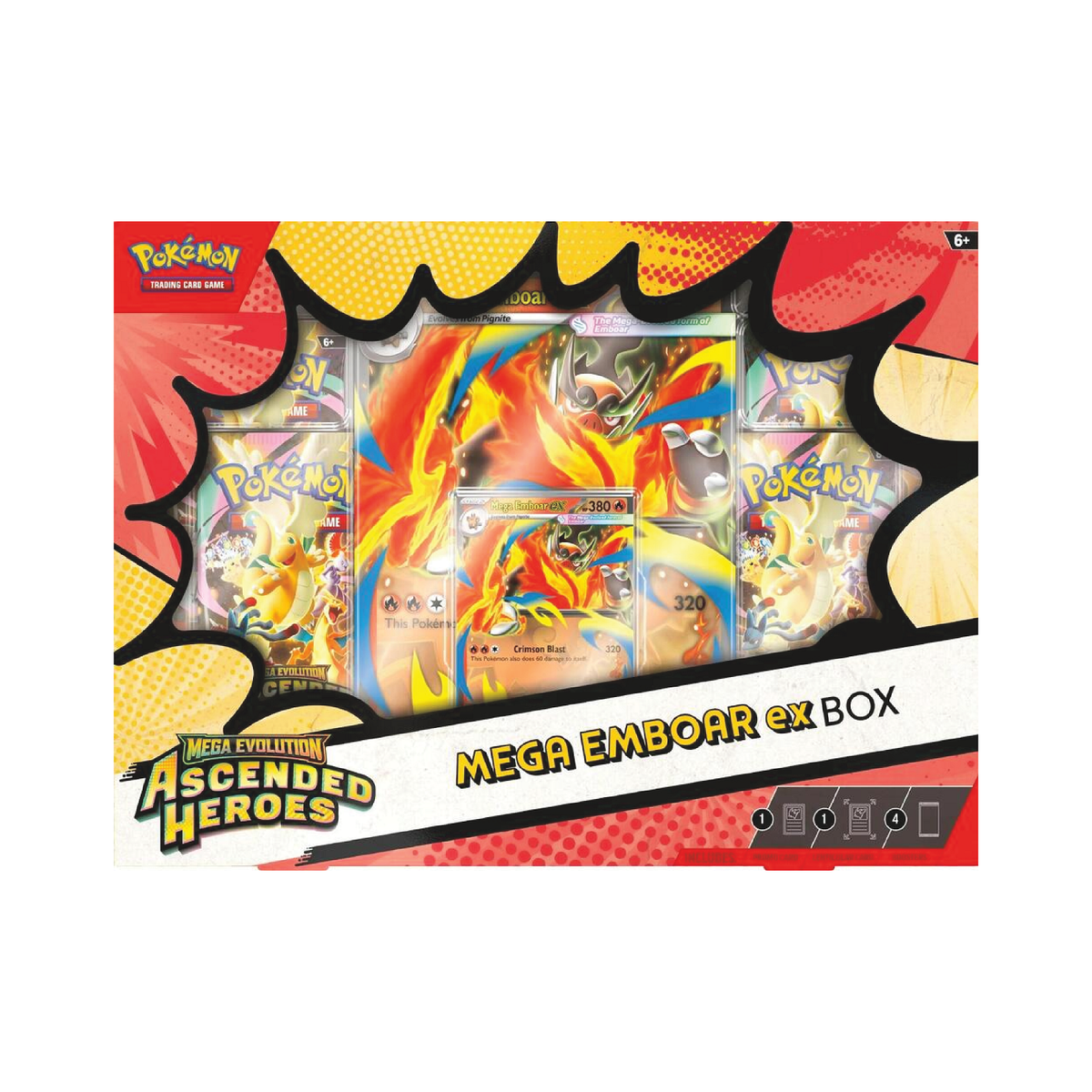 CardboardCrack - Ascended Heroes Mega Emboar ex Box