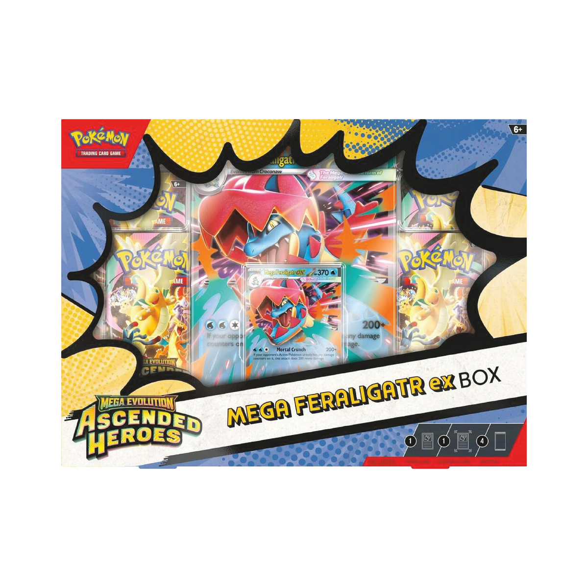 CardboardCrack - Ascended Heroes Mega Feraligatr ex Box