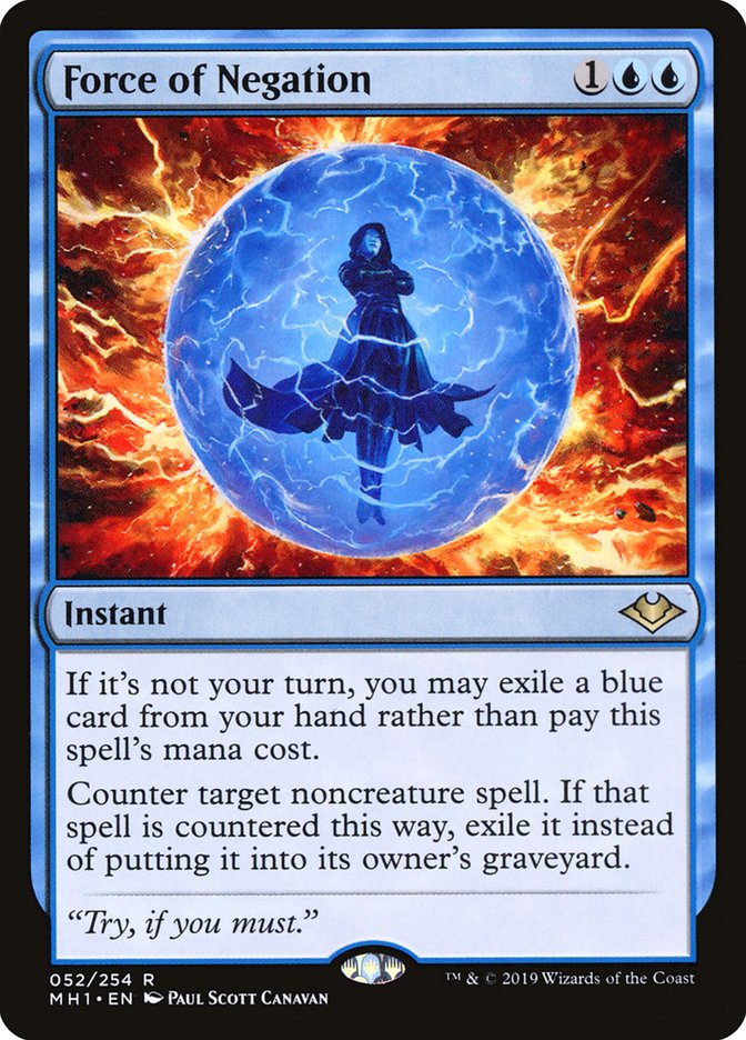 CardboardCrack - Force of Negation - Modern Horizons (MH1)