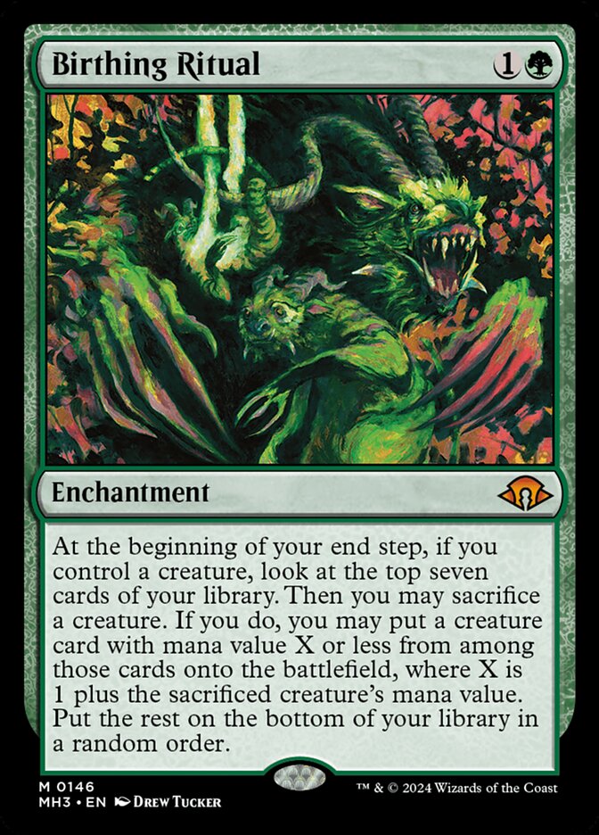 CardboardCrack - Birthing Ritual - Modern Horizons 3 (MH3) - FOIL