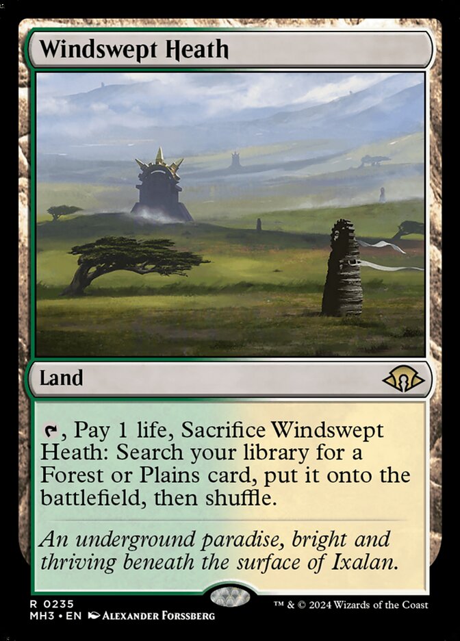 CardboardCrack - Windswept Heath - Modern Horizons 3 (MH3) - FOIL