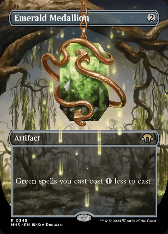 CardboardCrack - Emerald Medallion (Borderless) - Modern Horizons 3 (MH3) - FOIL