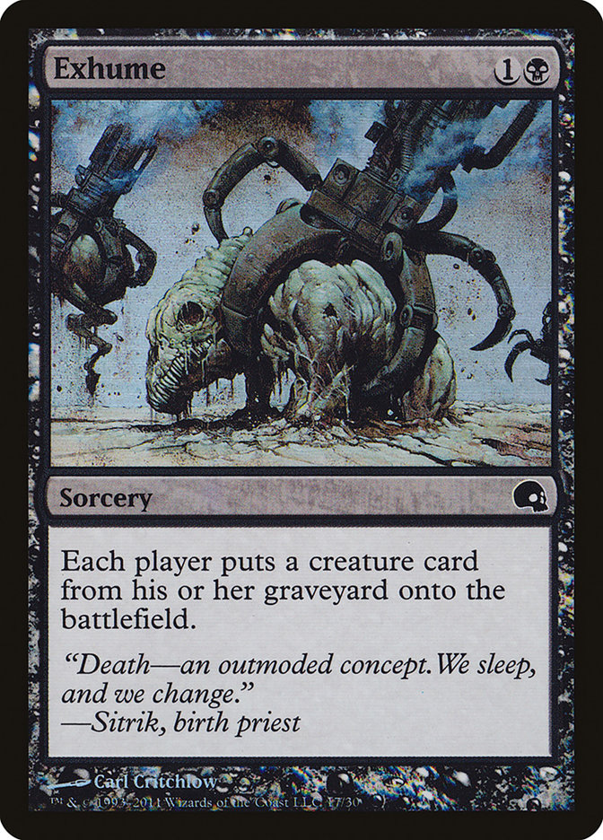 CardboardCrack - Exhume - Premium Deck Series: Graveborn (GRV) - FOIL