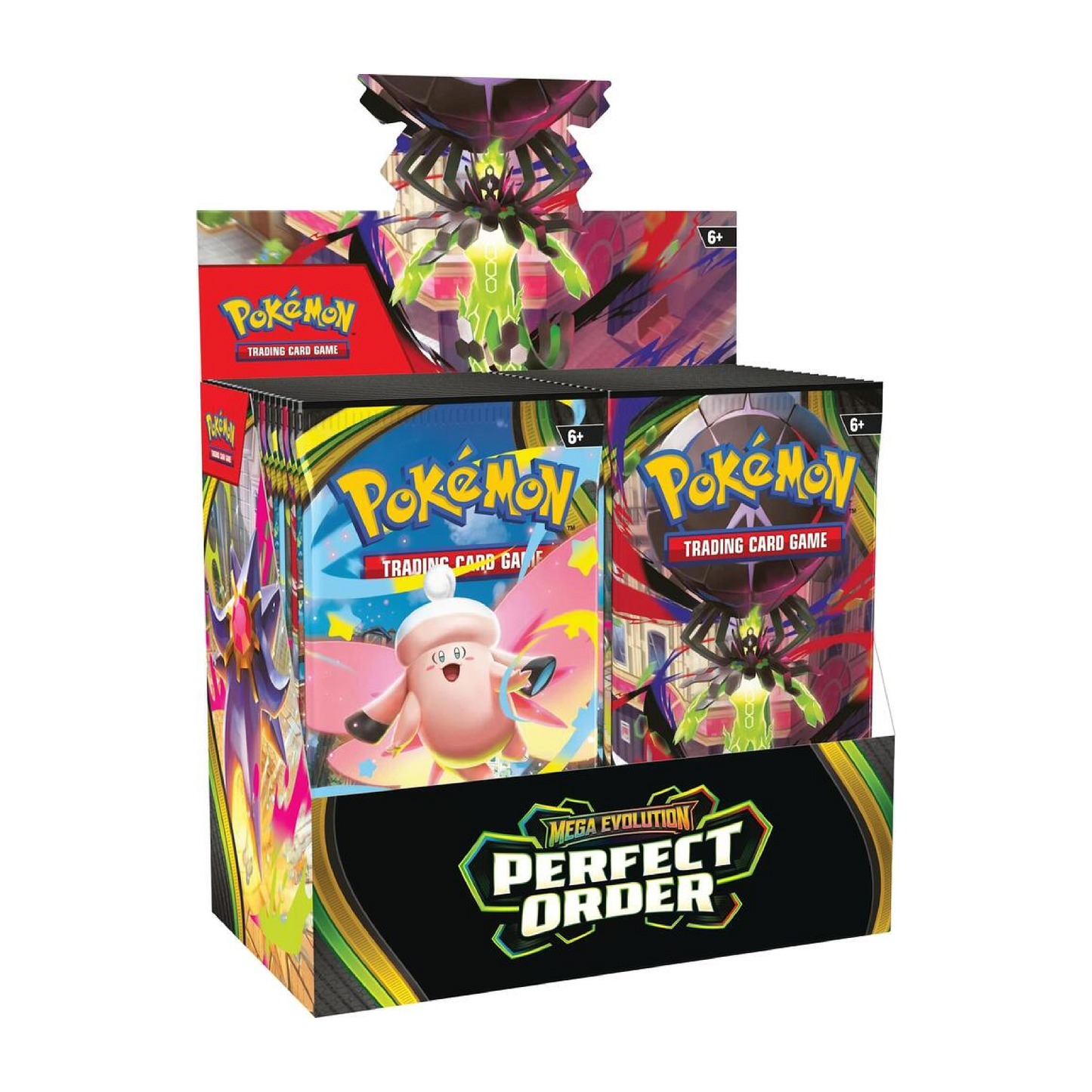 CardboardCrack - Pokemon TCG: Mega Evolution 03 Perfect Order- Booster Display