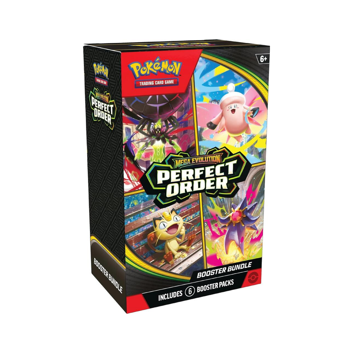 CardboardCrack - Pokemon TCG: Mega Evolution 03 Perfect Order- Booster Bundle