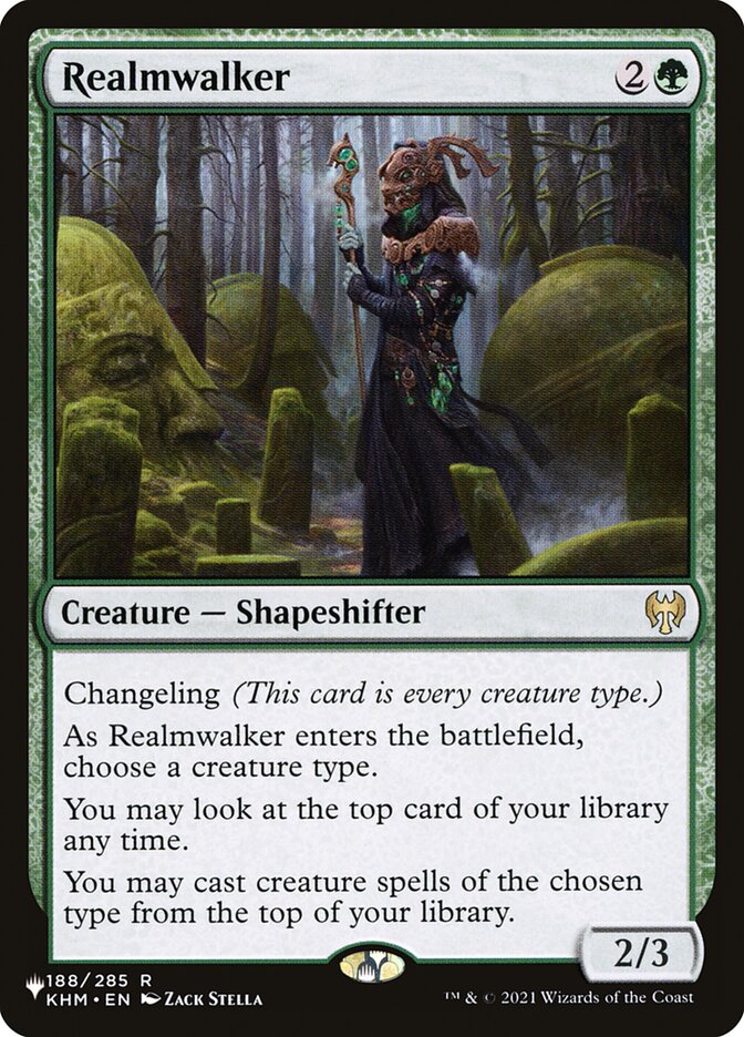 CardboardCrack - Realmwalker - The List Reprints (LIST)